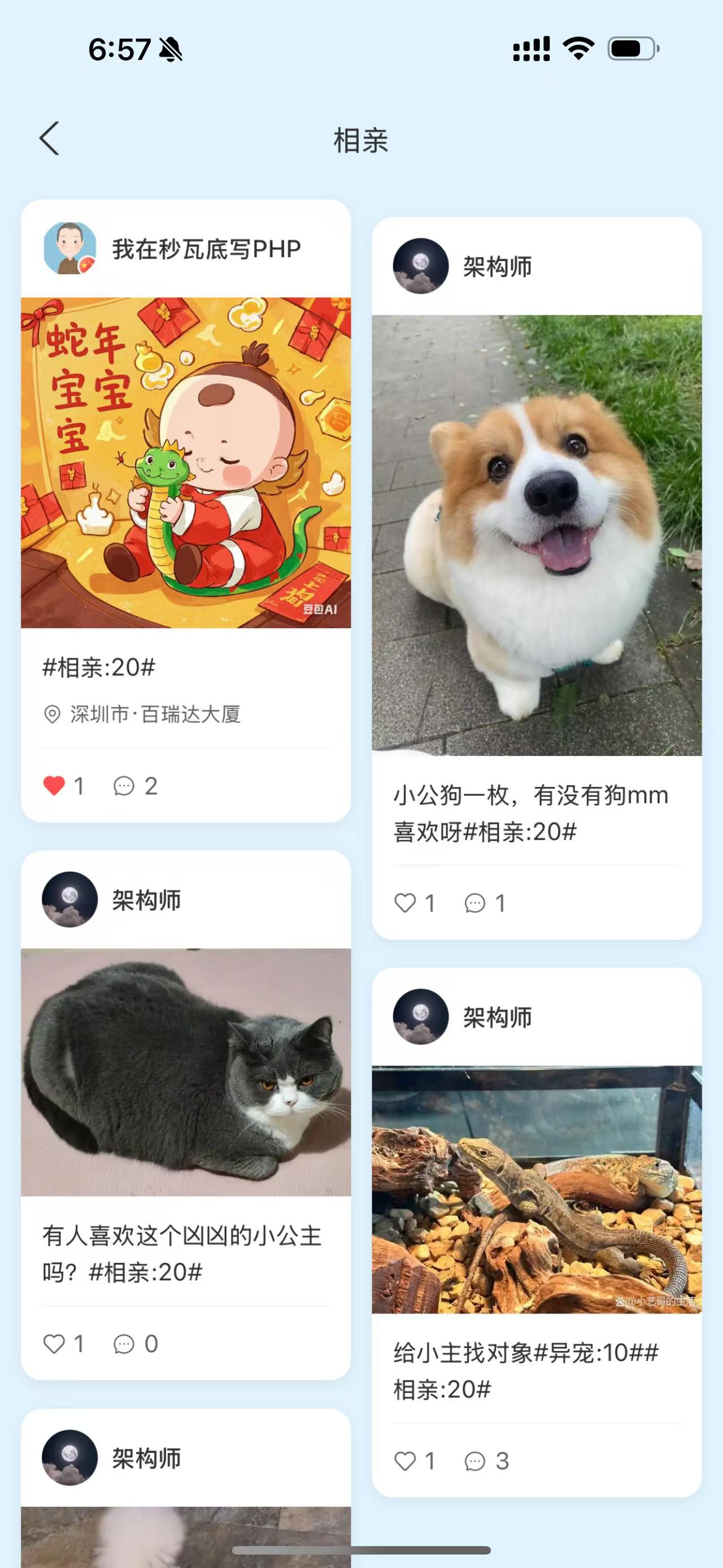 应用界面